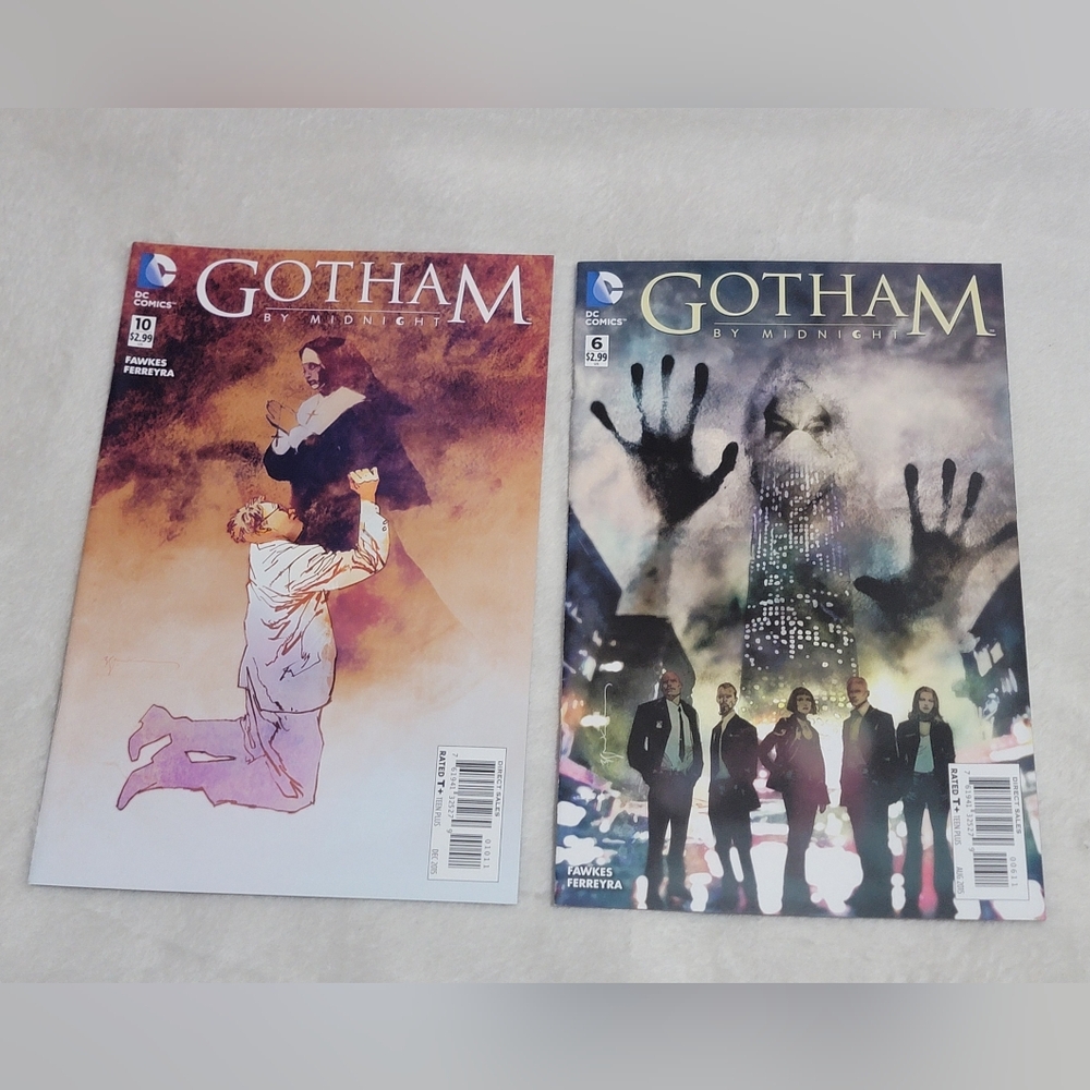 Gotham By Midnight DC Comics Set Of 2 Comic Books (#6 and #10 of the Series)